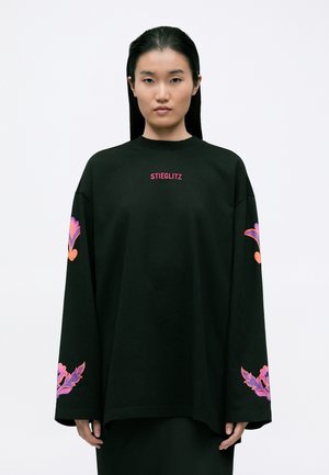 RENATA WIDE SKATE LONGSLEEVE - Top s dlhým rukávom - black