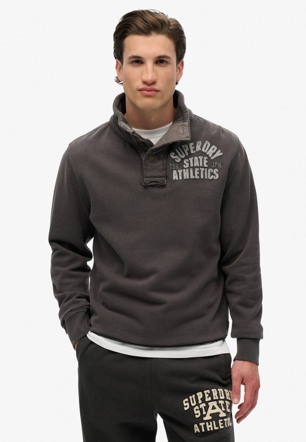 VINTAGE ATHLETIC HALF BUTTON - Sweatshirt