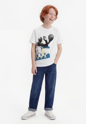 Jordan HISTORY LESSON TEE - Print T-shirt - white