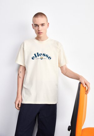 Ellesse KEMPA TEE - Marškinėliai su spaudiniu - off white