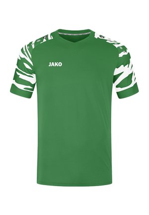 TEAMSPORT WILD - Sports T-shirt - gruenweiss