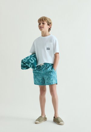 Scalpers, SCALPERS MARINE SWIMSUIT KIDS - Bañador corto - duck