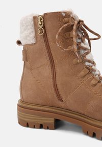 Tamaris Stivaletti stringati - beige