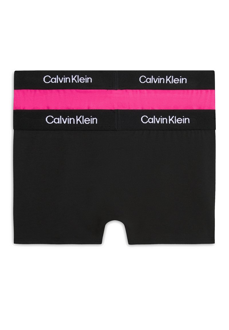 Calvin Klein Underwear TRUNK 2 PACK Onderbroeken brightpeony pvhblack/roze Zalando.nl