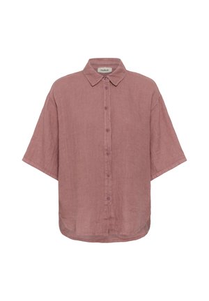 Soaked in Luxury, SLAURAN ARIA SHORT SLEEVE - Nööpidega pluus - ash rose