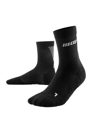 COMPRESSION ULTRALIGHT MID CUT  - Sports socks - black grey