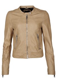 Maze GRENADA - Leather jacket - beige