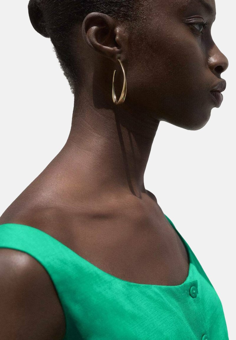 Mango BUTTONED MIDI - Shirt dress - green - Zalando Mango BUTTONED MIDI - Shirt dress - green - Zalando