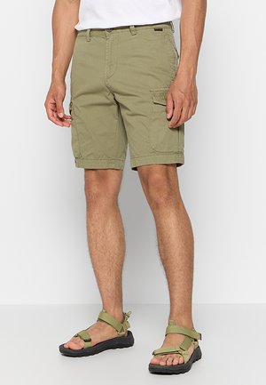 Napapijri, N-DELINE GAE GREEN LICHEN - Pantaloni cargo - green lichen