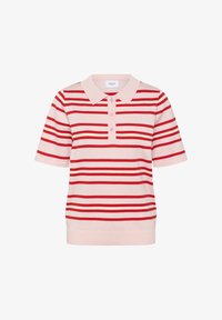 Selected, chalk pink red multi stripe