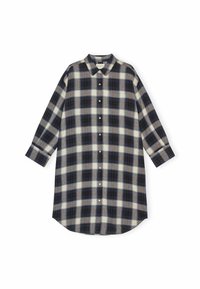 moshi moshi mind CHECK - Skjortklänning - blue check