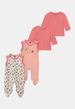 GIRLS 2 PACK - Pyžamová sada - light pink/white