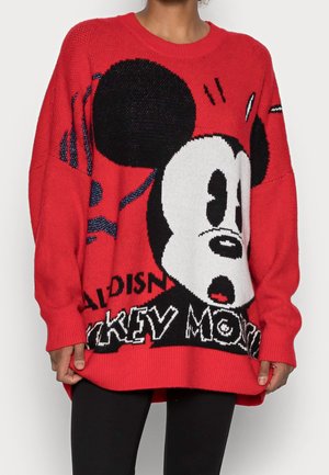 Strickpullover - red