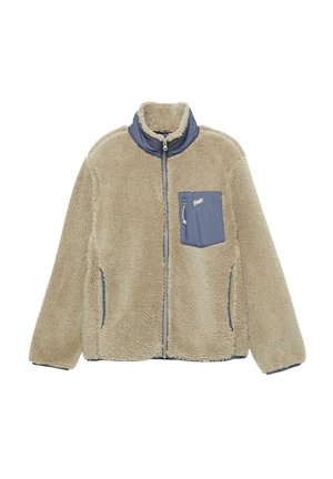 Fleecejacke - beige