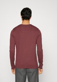 TOM TAILOR PULLOVER - Pullover - bordeaux