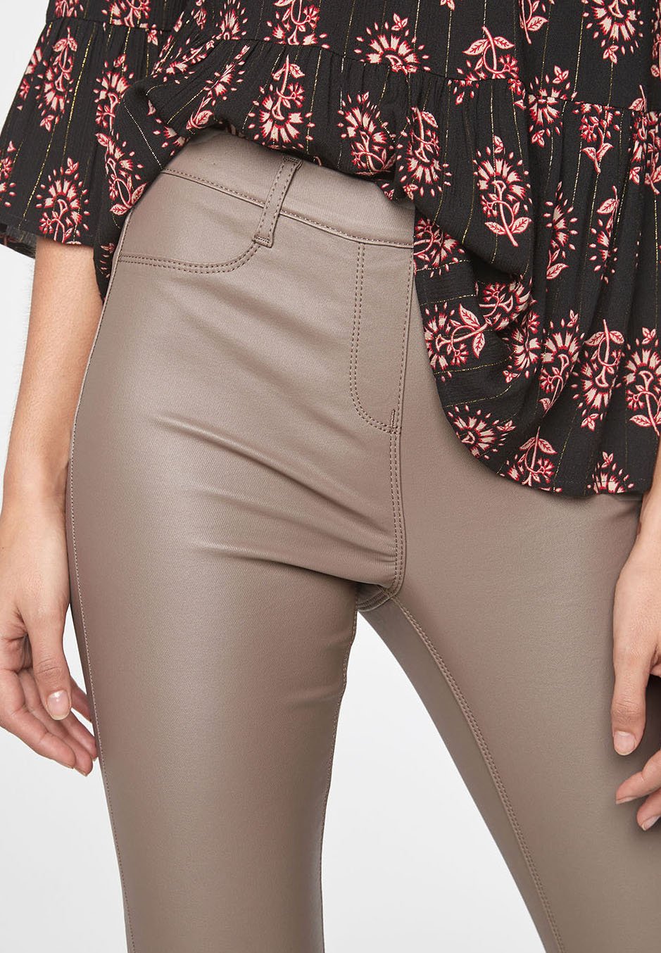 next coated pull on leggings