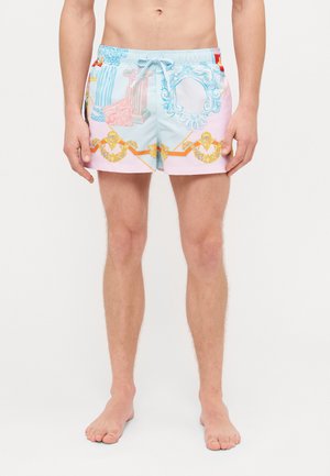 SWIM GOLFO GALLERY PRINT - Short de bain - pastel blue/pastel pink