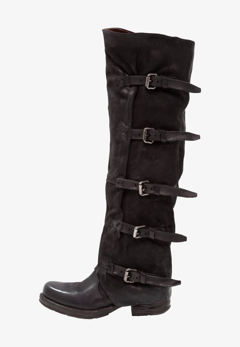 A.S.98 Over-the-knee boots - black