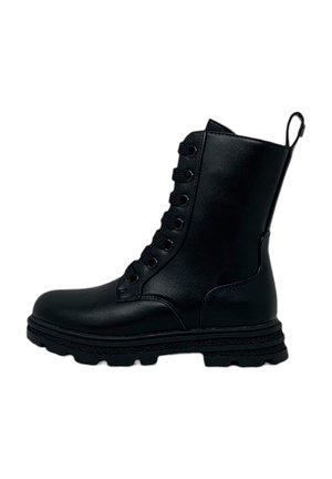 ANFIBIO - Stivaletti stringati - black