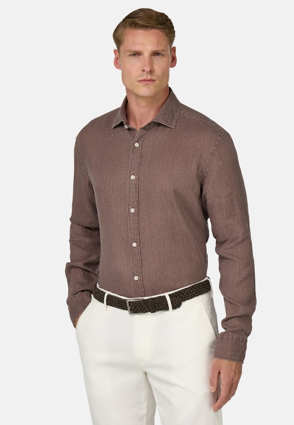 REGULAR FIT - Hemd - taupe