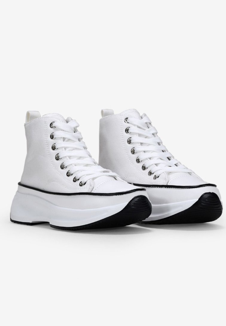 Bosanova Zapatillas altas - blanco - Zalando.es