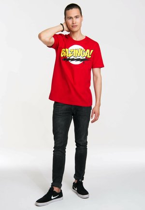 BIG BANG THEORY | BAZINGA - Print T-shirt - rot