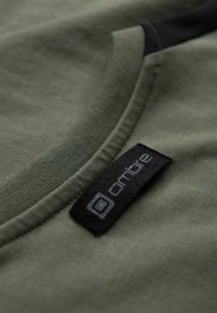 Ombre WITH CONTRASTING - Jednoduché tričko - olive green