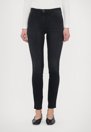 Vaqueros pitillo - black denim