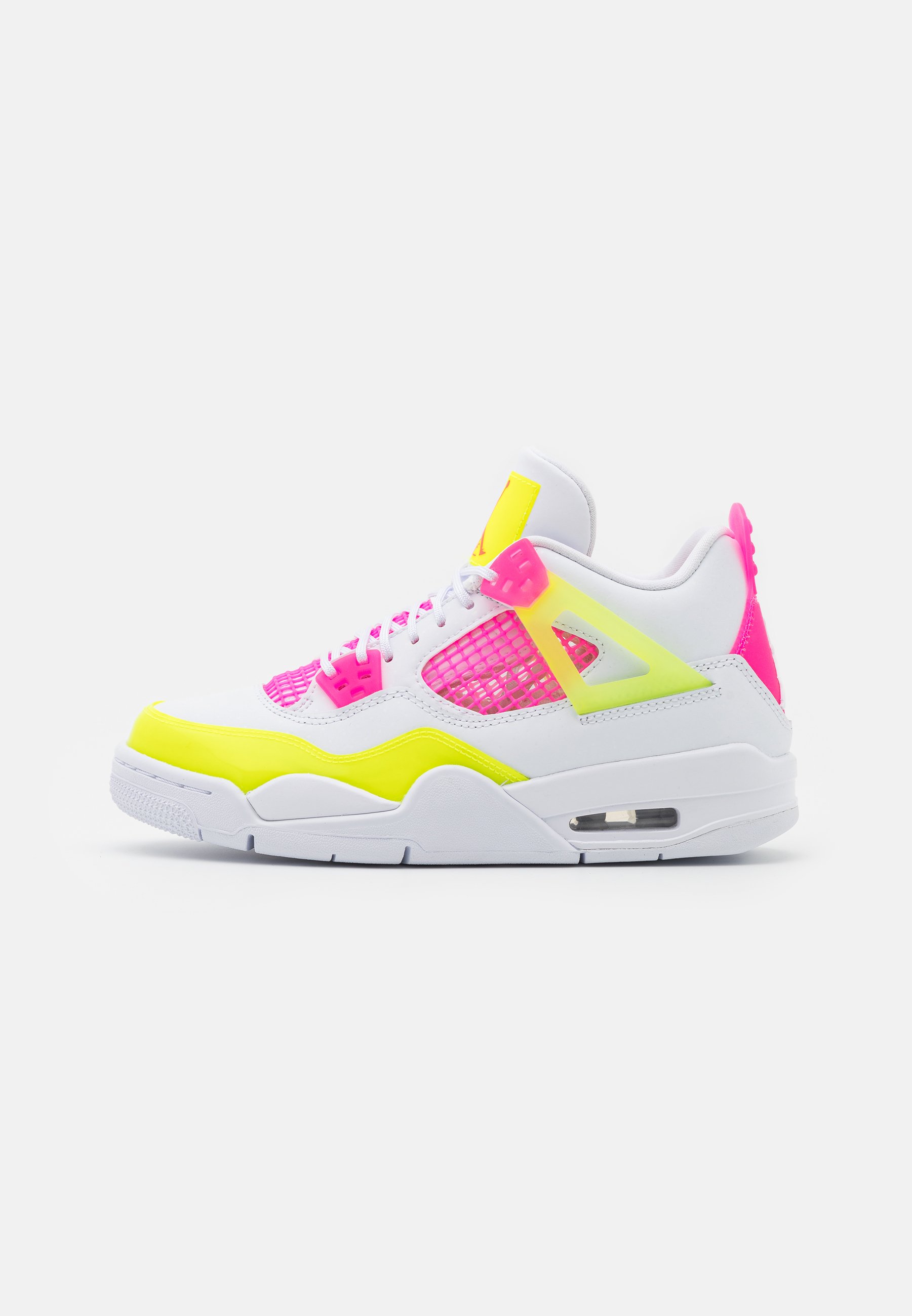 Jordan AIR EDGE GLOW UNISEX - Basketbalschoenen - white/light pink/yellow/wit  - Zalando.nl