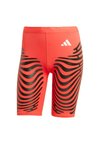 ADIZERO - Leggings - semi lucid red/black