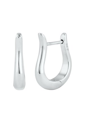 SHAPED HOOP - Boucles d'oreilles - silberfarben