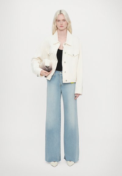 RE/DONE MID RISE PALAZZO - Široke kavbojke - blue denim