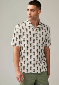 Next TEXTURED - Poloshirts - ecru pineapple