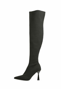 Lipsy REGULAR FIT - Čižmy nad kolená - black
