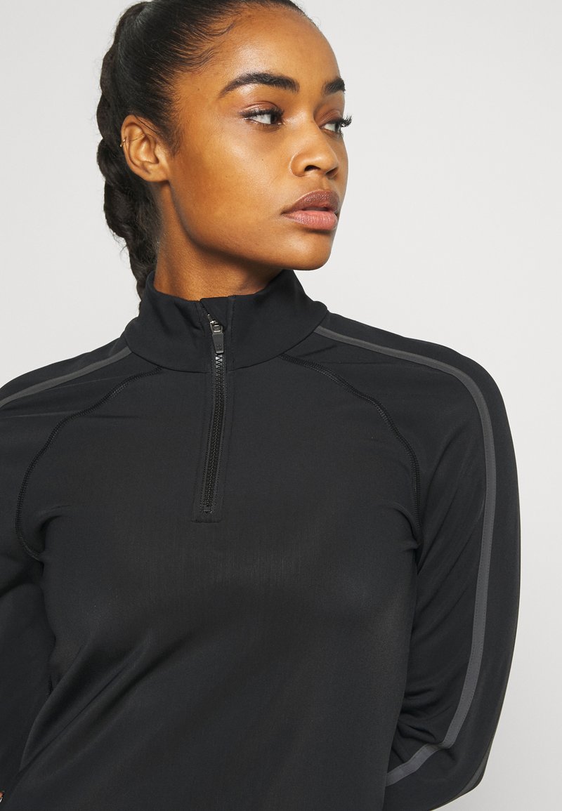 Damen Sportbekleidung | Sweaty Betty THERMODYNAMIC HALF ZIP RUNNING Langarmshirt black/schwarz - DM23985 Damen Sportbekleidung | Sweaty Betty THERMODYNAMIC HALF ZIP RUNNING Langarmshirt black/schwarz - DM23985