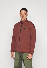 Jack Wolfskin - MOGARI FZ M - Jakna za prosti čas - dark rust Miniaturna slika 1