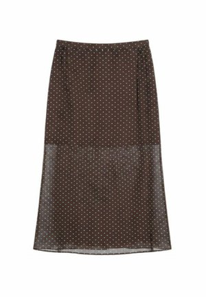 Vero Moda, SKIRT VMFLORY LONG SKIRT - Jupe longue - chocolate torte