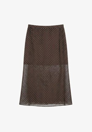 Vero Moda, SKIRT VMFLORY LONG SKIRT - Jupe longue - chocolate torte
