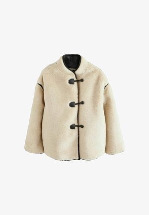 BORG DUFFLE - Jachetă din fleece - ecru cream