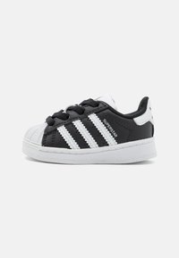 adidas Originals SUPERSTAR ELASTIC LACE - Sneakers - core black/footwear white