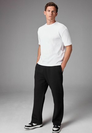 Next STRAIGHT FIT REGULAR FIT - Dresside alumine osa - black