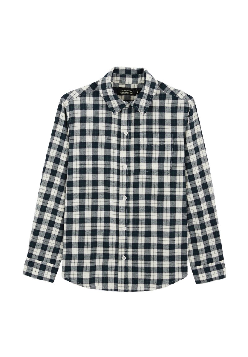 Monoprix CARREAUX - Chemise - marine/bleu marine - ZALANDO.FR