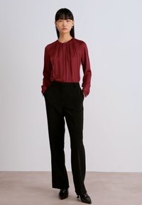 BOSS BANORAH - Blus - dark red