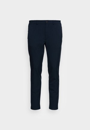 Chino - mottled blue