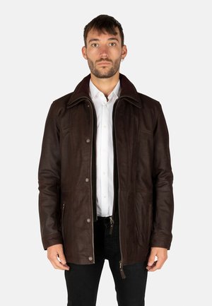 BUF. PARKA - Kort kappa / rock - dark brown