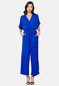 LolaLiza FLOWY BELTED - Kombinezons - electric blue