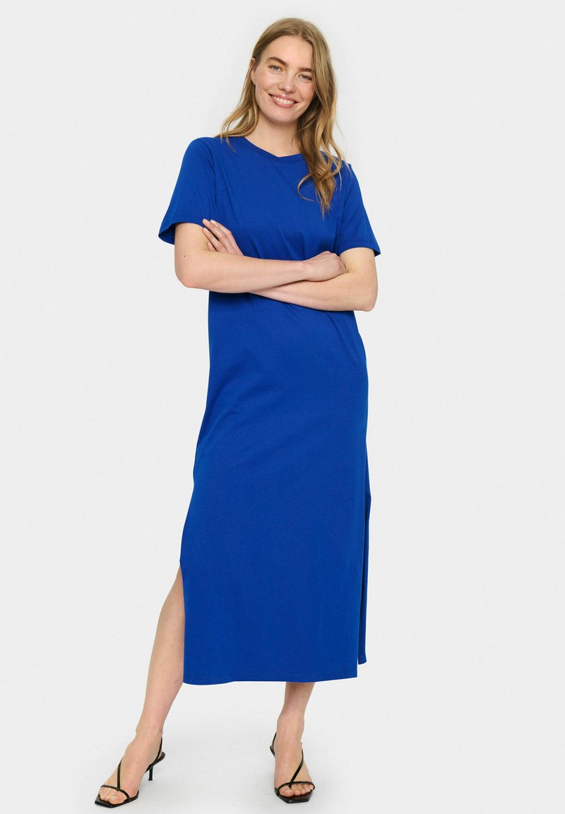 Saint Tropez FARIASZ - Džersejové šaty - surf blue