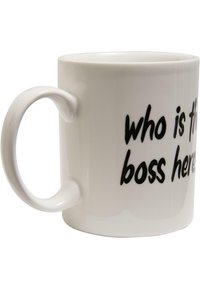 Mister Tee WHO IS CUP - Drikkeflasker - white