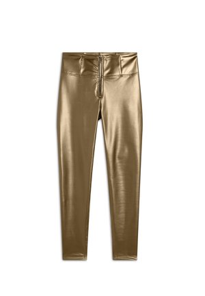 7/8 VITA ALTA IN - Pantalones - bronze mirror effect