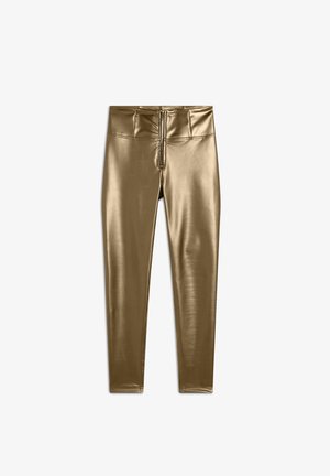 Freddy 7/8 VITA ALTA IN - Pantalones - bronze mirror effect